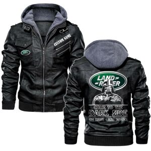 Come To The Dark Side Star War Land Rover Leather Jacket, Warm Jacket, Winter Outer Wear