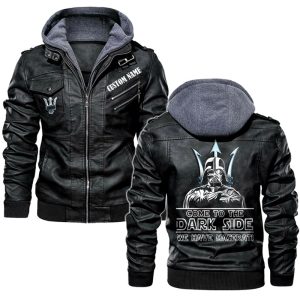 Come To The Dark Side Star War Maserati Leather Jacket, Warm Jacket, Winter Outer Wear