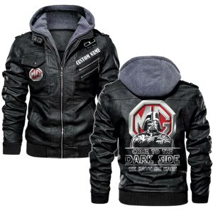 Come To The Dark Side Star War MG Cars Leather Jacket, Warm Jacket, Winter Outer Wear