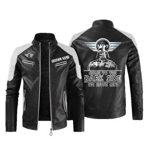 Come To The Dark Side Star War Mini Leather Jacket, Warm Jacket, Winter Outer Wear