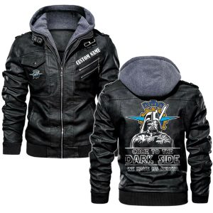 Come To The Dark Side Star War MV Agusta Leather Jacket, Warm Jacket, Winter Outer Wear