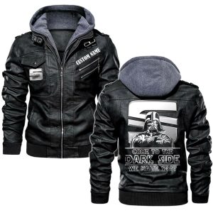 Come To The Dark Side Star War SEAT Leather Jacket, Warm Jacket, Winter Outer Wear
