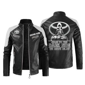 Come To The Dark Side Star War Toyota Hilux Leather Jacket, Warm Jacket, Winter Outer Wear