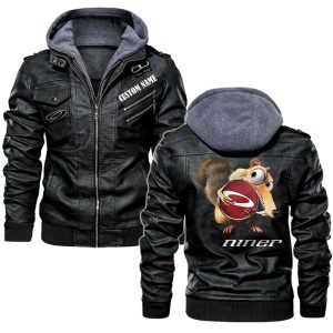 Scrat  Squirrel In Ice Age Niner Bikes Leather Jacket, Warm Jacket, Winter Outer Wear