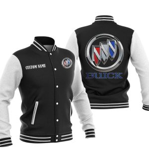 Custom Name Buick Varsity Jacket, Baseball Jacket, Warm Jacket, Winter Outer Wear