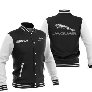 Custom Name Jaguar Cars Varsity Jacket, Baseball Jacket, Warm Jacket, Winter Outer Wear