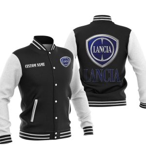 Custom Name Lancia Varsity Jacket, Baseball Jacket, Warm Jacket, Winter Outer Wear