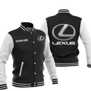 Custom Name Lexus Varsity Jacket, Baseball Jacket, Warm Jacket, Winter Outer Wear
