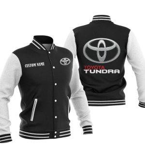 Custom Name Toyota Tundra Varsity Jacket, Baseball Jacket, Warm Jacket, Winter Outer Wear