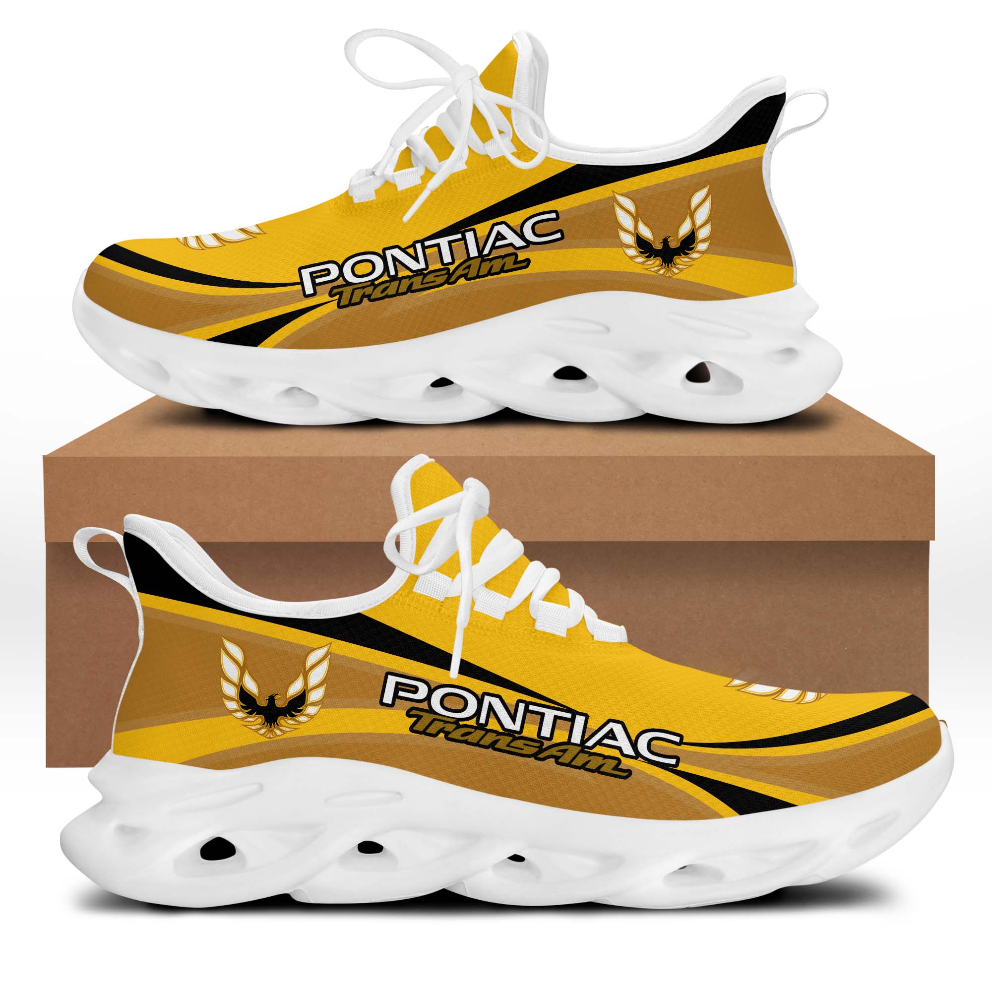 Pontiac Trans Am Design Clunky Shoes Sneaker – Vetigoti