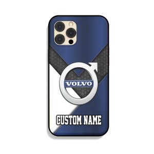 Volvo Brand Personalized Name Phone Case