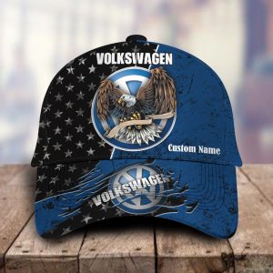 Volkswagen 3D Classic Cap Custom Name Hats for Men Women