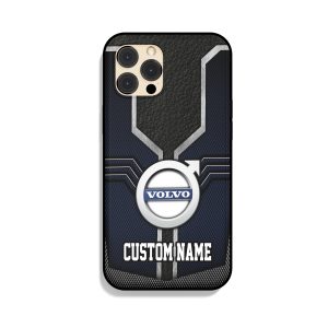 Volvo Personalized Name Car Motor Brand Phone Case