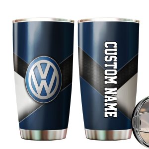 Volkswagen Tumbler Stainless Steel Personalized Name Coffee Cup Tumblers For Men Women