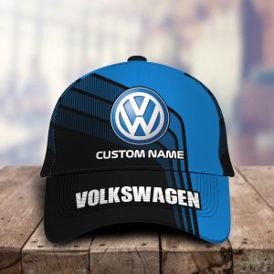 Volkswagen 3D Classic Cap Personalized Name Hat Full Printed for Men Women