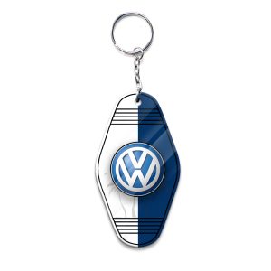 Volkswagen Personalized Acrylic Keychain Custom Name Car Logo For Men Women