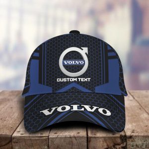Volvo Logo Custom Name Full Printing 3D Classic Cap Hat For Men Women