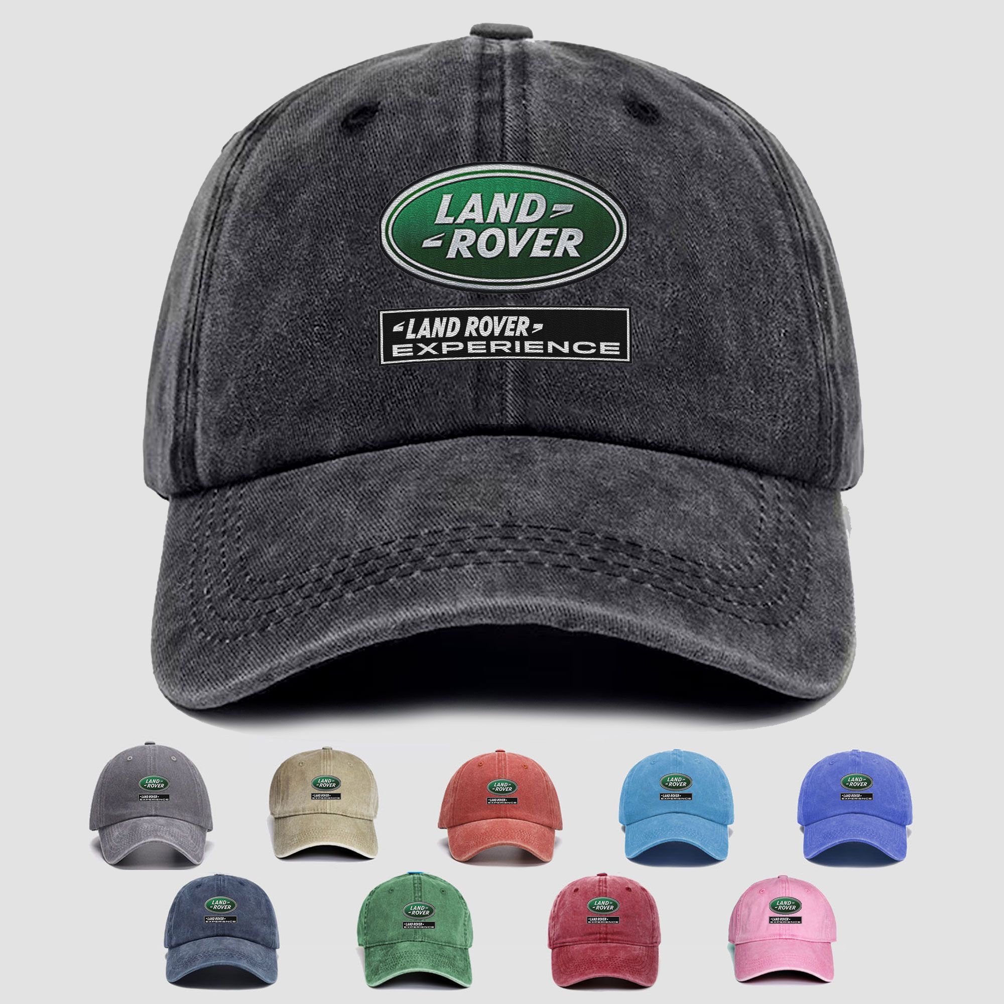 Land Rover Logo Embroidered Hats – Vetigoti
